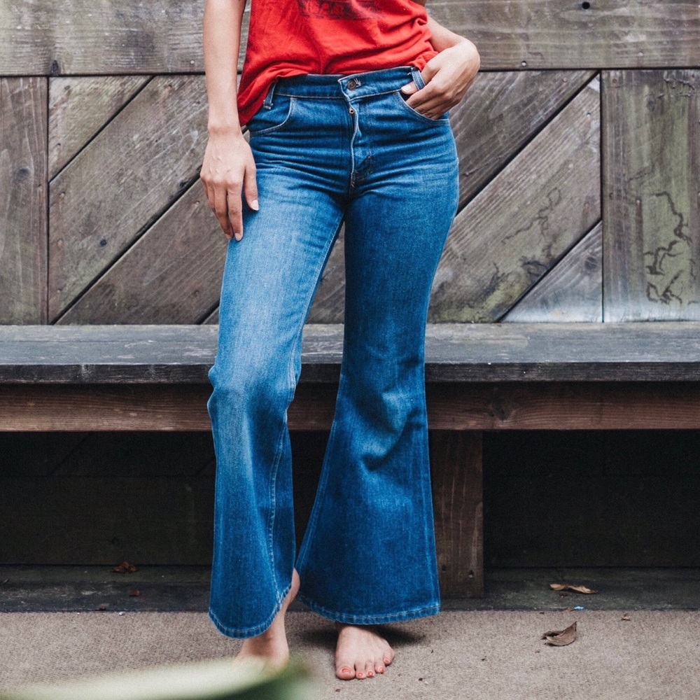 70s Orange Tab Vintage 784 Flare BellBottom Levi’s